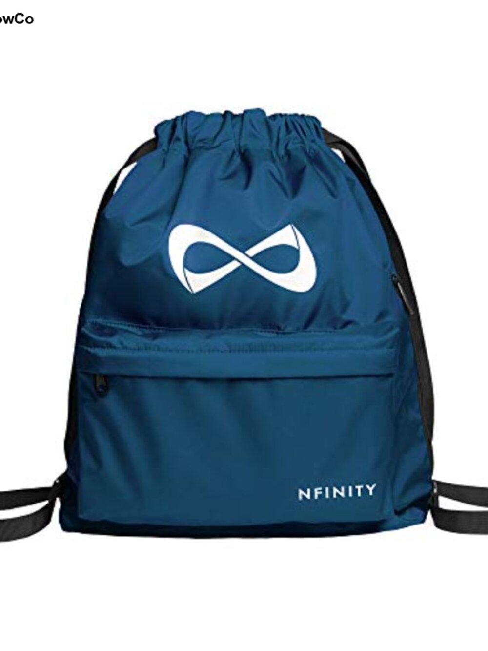 Nfinity Drawstring Backpack Large Capacity Multi-Compartment Cinch Bag